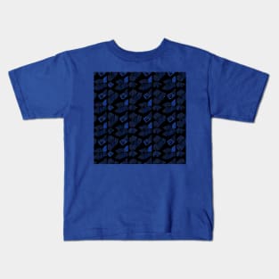 Hidden Within The Jungle Ferns Abstract Pattern (MD23SMR014e) Kids T-Shirt